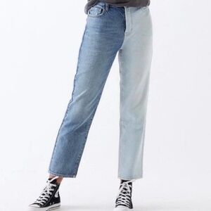 PacSun Women’s Two Tone Straight Leg Jeans